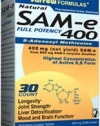 Jarrow Formulas SAM-e, 400 mg, 30 Count