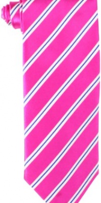 Geoffrey Beene Men's Big-Tall Delano Stripe Necktie