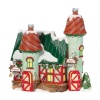 Department 56 North Pole Reindeer Stables, Prancer and Vixen