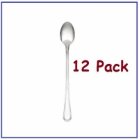 1 Dozen Ice Tea Spoons Legend Flatware with Bright Finish! Heavy Weight Flatware *Great Quality*