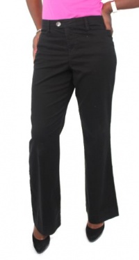 Style&co. Pants, Women's Tummy Control Comfort Waist Trouser (Ebony Black, 6)