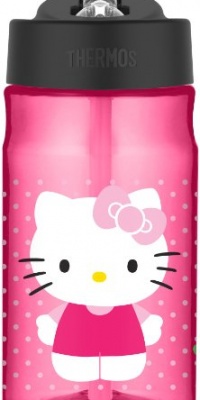 Thermos Tritan Hydration Bottle, Hello Kitty, 12-Ounce