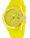 Ice-Watch Unisex SI.YW.U.S.09 Sili Collection Yellow Plastic and Silicone Watch