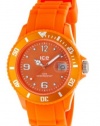 Ice-Watch Unisex SI.OE.U.S.09 Sili Collection Orange Plastic and Silicone Watch