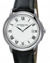 Raymond Weil Tradition White Dial Stainless Steel Mens Watch 54661-STC-00300