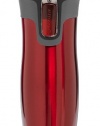 Contigo AUTOSEAL Stainless Steel Vacuum Insulated Tumbler, 16 Ounces, Red