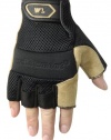 Wells Lamont 7683L Washable Leather Glove, Fingerless Blister Armor, Large