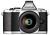 Olympus OM-D E-M5 16MP Live MOS Interchangeable Lens Camera with 3.0-Inch Tilting OLED Touchscreen and 12-50mm Lens (Silver)