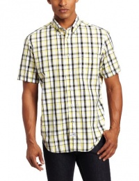 Nautica Men's Poplin Vineyard Short Sleeve Woven Shirt