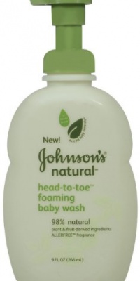 Johnson's Baby Natural Head-to-toe Wash, 9 Ounce (Pack of 3)