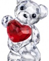 Swarovski Kris Bear Figurine, a Heart for You