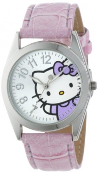 Hello Kitty Women's HK1742 Analogue Purple Strap Watch