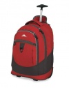 High Sierra Chaser Wheeled Book Bag (20 x 13.5 x 8-Inch, Red)