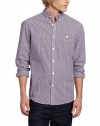 Kenneth Cole Men's Irridescent Gingham Shirt