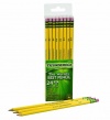 Dixon Ticonderoga Wood-Cased #2 Pencils, Box of 24, Yellow (13924)