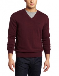 French Connection Men's Auderly Cotton V-neck Sweater