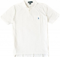 Polo Ralph Lauren Classic-Fit Pocket Polo, White, Medium