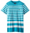 Quiksilver Boys 8-20 Car Path Tee, Azul, Small