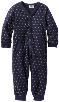 Splendid Littles Baby-boys Newborn Point Dume Romper, Navy, 3-6 Months