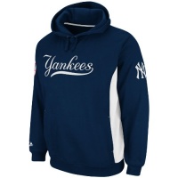 MLB New York Yankees Captain Hooded Fleece Pullover Men's