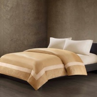 Natori Gobi Palace Duvet Cover, Queen, Gold