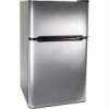 Haier HNDE03VS 3.3-Cubic Foot 2 Door Refrigerator/Freezer, Black Cabinet VCM Door