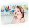 Sesame Street Bath Tub Bumper - White