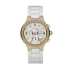 DKNY Ceramic Glitz Chronograph White Dial Women's watch #NY4986