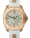 Tommy Hilfiger Women's 1781305 Casual Sport Rose Gold-Plated Case and Links with Silicone Strap Watch