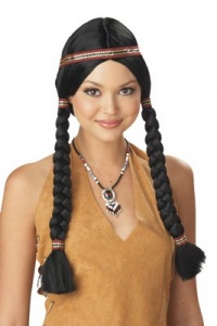 California Costumes Indian Maiden Wig