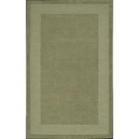 Nourison Westport  Solid Sage 2.6-Feet by 4.0-Feet 100% Wool Area Rug