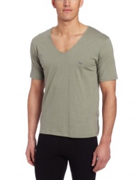 Emporio Armani Men's Jersey Cotton V-Neck T-Shirt