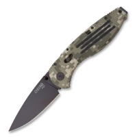 SOG Specialty Knives & Tools AE-06  Digi Camo Aegis Knife, Black TiNi