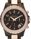 Michael Kors Women's MK5416 Madison Chronograph Tortoise and Rose Gold Watch