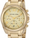 Michael Kors Golden Runway Watch with Glitz MK5166