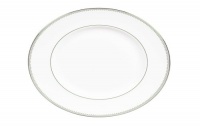 Vera Wang by Wedgwood Grosgrain 13.75-Inch Oval Platter