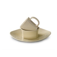 Fiesta 3-Piece Square Place Setting, Ivory