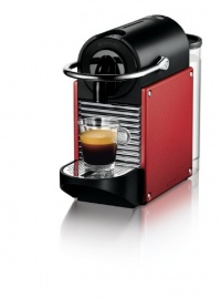 Nespresso Pixie D60 Espresso Machines, Brick Red