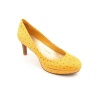 Rockport Juliet Platforms Heels Shoes Yellow Womens