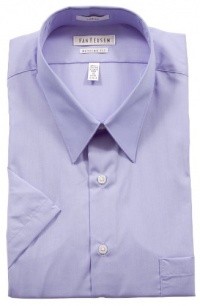 Van Heusen Short Sleeve Poplin - Cameo Blue