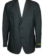 INC International Concepts Mens Stripe Slim Fit Blazer