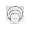 Noritake Crestwood Platinum - 5 piece place setting