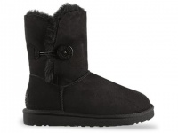 UGG Australia Bailey Button Black Womens Boot 8