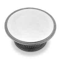 Wilton Armetale Flutes and Pearls Cake Stand, Round, 11-1/4-Inch by 4-1/2-Inch