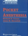 Pocket Anesthesia (Pocket Notebook Series)