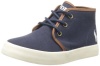 Polo Ralph Lauren Kids Ethan Mid Lace-Up Sneaker (Toddler/Little Kid/Big Kid),Navy,2 M US Little Kid