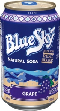 Blue Sky Grape,  12-Ounce Cans (Pack of 24)