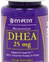 MRM DHEA Nutrition Supplements, 25 mg, 90 Count