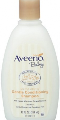 Aveeno Gentle Conditioning Baby Shampoo, 12 Ounce (Pack of 2)