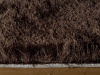 Area Rug 4x4 Round Shag Brown Color - Momeni Luster Shag Rug from RugPal